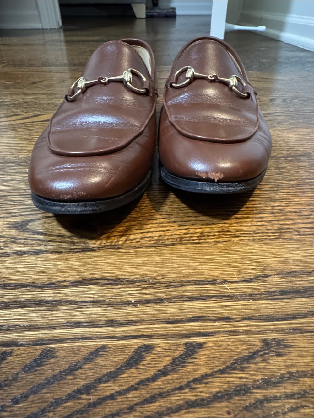 Gucci Jordaan Brown women’s Loafer - Picture 7 of 8